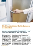 Vorschauseite 1: Leitfähige ESD-Böden Elektrostatische Entladungen vermeiden