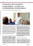 Vorschauseite 1: Grademix in der stationären Langzeitpflege – aus Sicht von Bewohnerinnen und Bewohnern