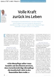Vorschauseite 1: Volle Kraft zurück ins Leben