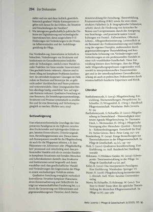 Vorschauseite 5: Ein Essay zur Bedeutung der qualitativ-Interpretativen Forschung zur wissenschaftlichen Fundierung der Pflege