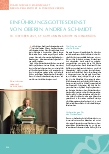 Vorschauseite 1: Einführungsgottesdienst von Oberin Andrea Schmidt