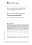 Vorschauseite 1: Medien als Vermittlungsinstanz transnationaler Identitäten: Deutsche Migrant:innen in Großbritannien