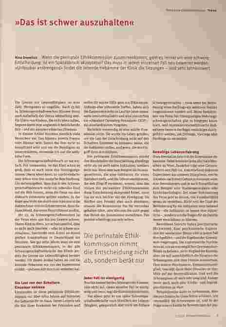 Vorschauseite 2: "Das ist schwer auszuhalten. "