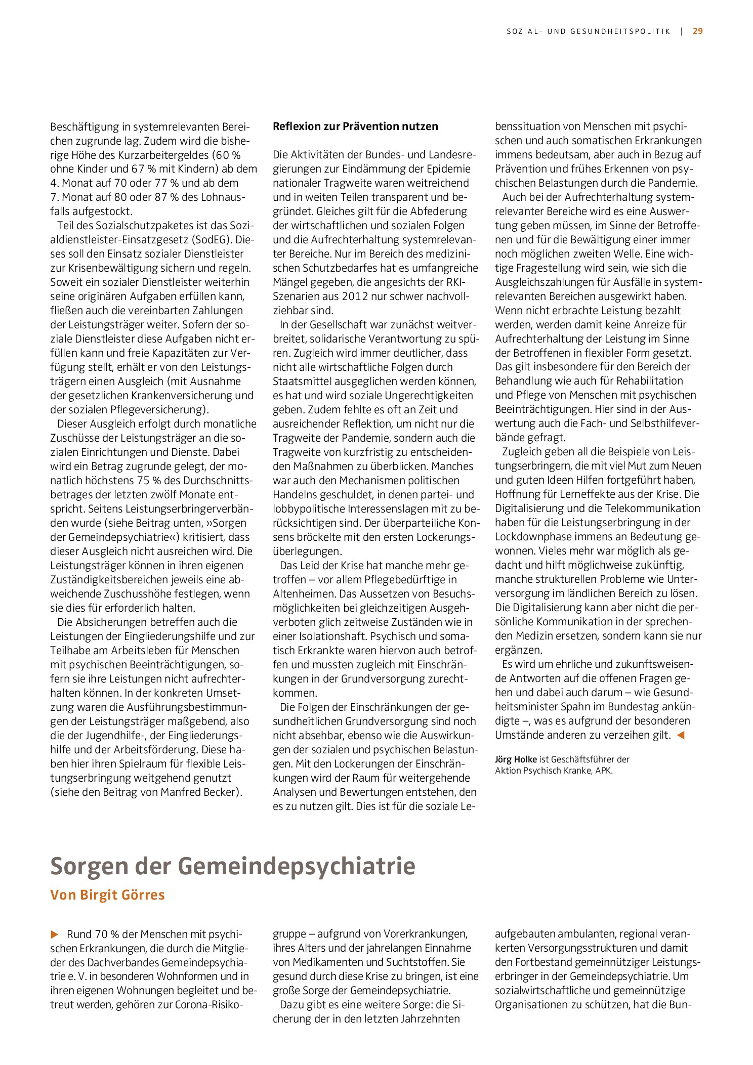 Vorschauseite 3: Das Coronavirus: Eine Pandemie und ihre Folgen