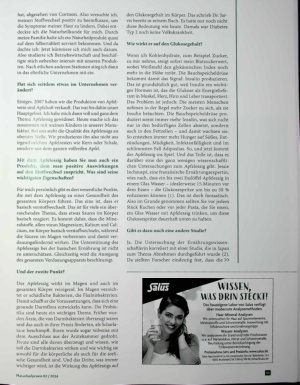 Vorschauseite 2: „Er ist einfach ein Allrounder“ Apfelessig für den Stoffwechsel