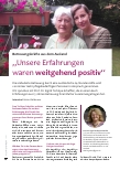 Vorschauseite 1: Betreuungskräfte aus dem Ausland „Unsere Erfahrungen waren weitgehend positiv“