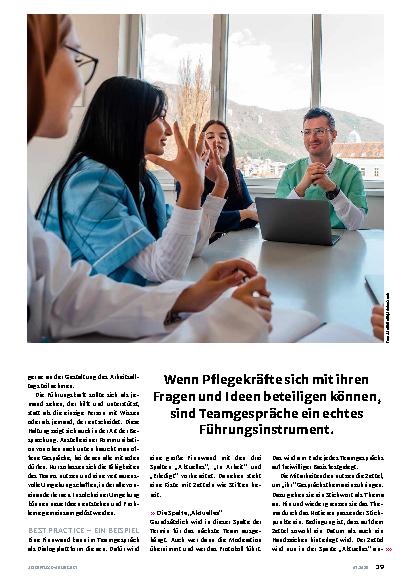 Vorschauseite 2: Austausch auf Augenhöhe