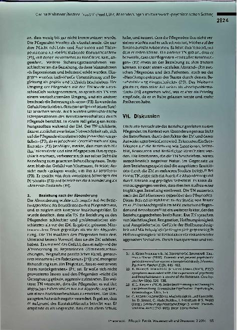 Vorschauseite 5: Absonderungen im forensisch-psychiatrischen Setting - * Erleben der professionellen Beziehung zu forensisch-psychiatrischen Pflegenden aus Betroffenensicht