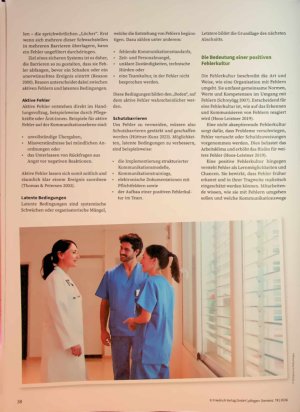 Vorschauseite 3: Vom Fehler zum Lernen Kommunikation als Schlüssel für Patient: innensicherheit und Teamkultur