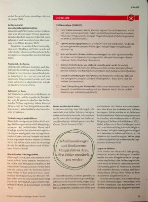 Vorschauseite 4: Vom Fehler zum Lernen Kommunikation als Schlüssel für Patient: innensicherheit und Teamkultur