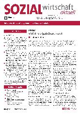 Vorschauseite 1: Sozialwirtschaft aktuell Heft 21-2021