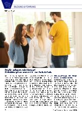 Vorschauseite 1: Profis pflegen mit Humor! Weiterbildungen der anderen Art – von Profis für Profis.