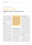 Vorschauseite 1: Healthcare digital - Regeln für die Cybersicherheit