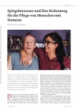 Vorschauseite 1: Spiegelneurone und ihre Bedeutung für die Pflege von Menschen mit Demenz