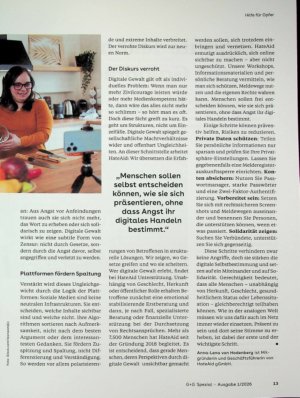 Vorschauseite 2: Online nicht allein