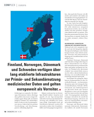 Vorschauseite 5: Europas digitale Gesundheitszukunft: Die Suche nach dem richtigen Weg