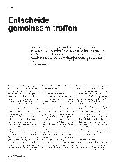 Vorschauseite 1: Entscheidungen gemeinsam treffen