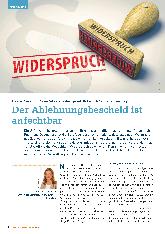 Vorschauseite 1: Der Ablehnungsbescheid ist anfechtbar.