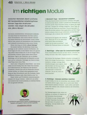 Vorschauseite 1: Im richtigen Modus
