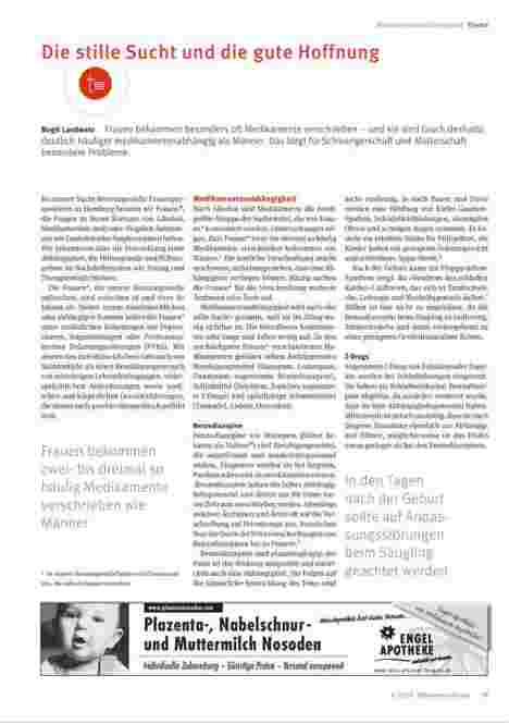Vorschauseite 1: Die stille Sucht und die gute Hoffnung