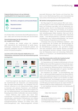 Vorschauseite 2: Zwischen Compliance und Verantwortung: Lieferkettensorgfalt in sozialen Organisationen