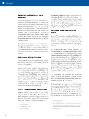 Vorschauseite 3: Bedarf es einer evidenzbasierten Wundbehandlung?