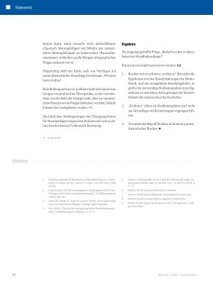 Vorschauseite 5: Bedarf es einer evidenzbasierten Wundbehandlung?