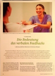 Vorschauseite 1: Die Bedeutung des verbalen Feedbacks für die Lebensqualität bei Menschen mit Demenz fördern