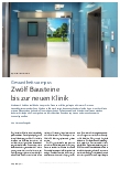 Vorschauseite 1: Gesundheitscampus Zwölf Bausteine bis zur neuen Klinik
