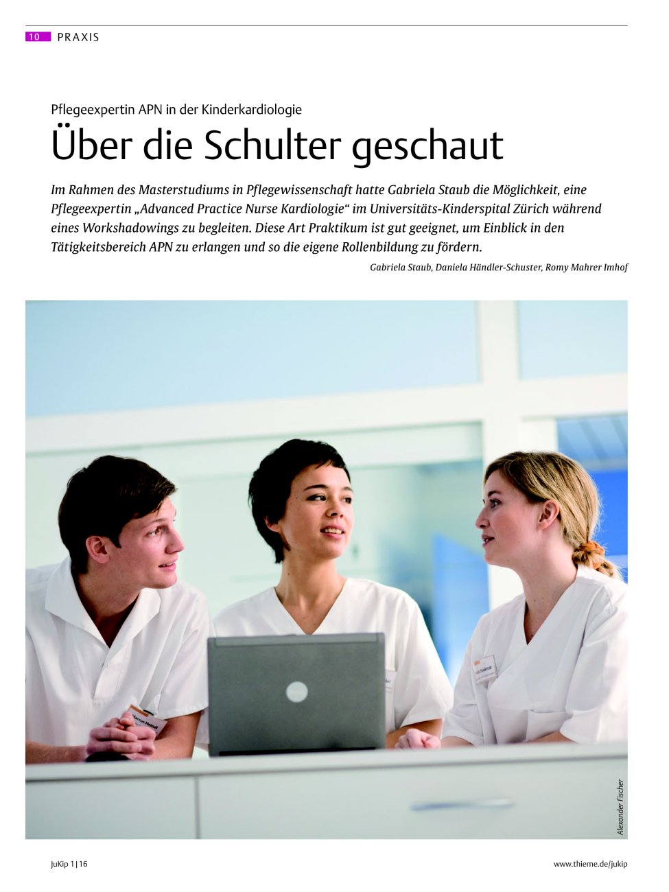 Vorschauseite 1: Über die Schulter geschaut