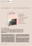 Vorschauseite 1: Wortgeburt – vom Elternwerden in der Literatur