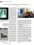 Vorschauseite 1: Das Projekt „Radiologische Artefakte“ (1)