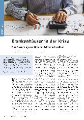 Vorschauseite 1: Krankenhäuser in der Krise: Eine Bewertung aus Sicht des Wirtschaftsprüfers