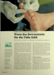 Vorschauseite 1: Wenn das Bewusstsein für die Füße fehlt.
