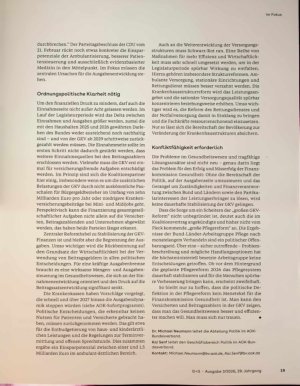 Vorschauseite 6: Mehr Effizienz braucht mehr Mut