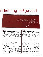Vorschauseite 2: Schiedsverfahren: deutliche Vergütungserhöhung festgesetzt