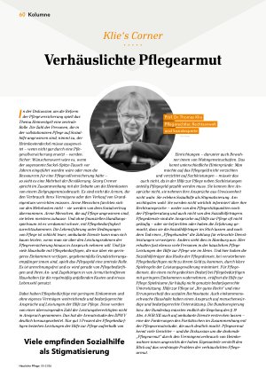 Vorschauseite 1: Verhäuslichte Pflegearmut