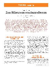 Vorschauseite 2: Zum Wünschen von Angehörigen