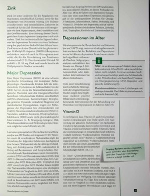 Vorschauseite 2: Seele stärken Aktuelle Forschungsarbeiten zu Depressionen