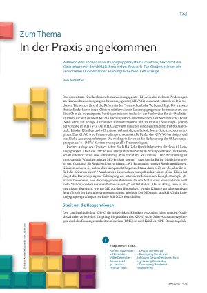 Vorschauseite 1: In der Praxis angekommen