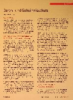 Vorschauseite 1: Datenund Geheimschutz
