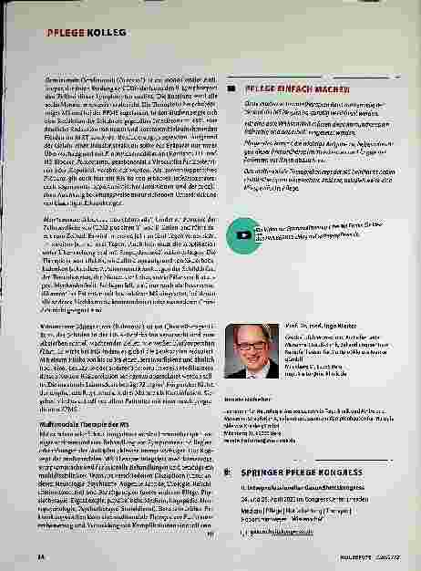Vorschauseite 3: Multiple Sklerose aufhalten