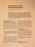 Vorschauseite 1: Wie steht es um die Gleichberechtigung?