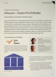 Vorschauseite 1: Reha pro - Essen.Pro.Teilhabe. Gesellschaftliche und berufliche Teilhabe bewegen.