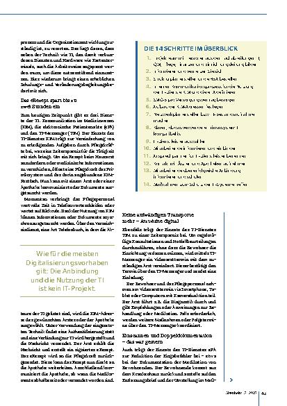 Vorschauseite 2: In 14 Schritten zur TI-Anbindung