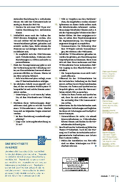 Vorschauseite 4: In 14 Schritten zur TI-Anbindung