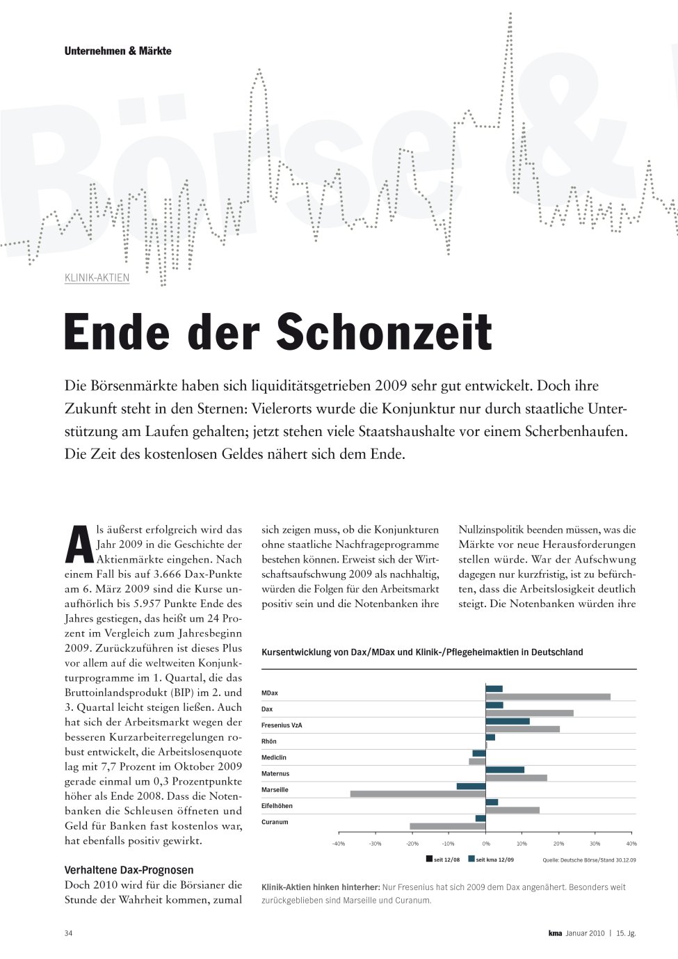 Vorschauseite 1: Ende der Schonzeit