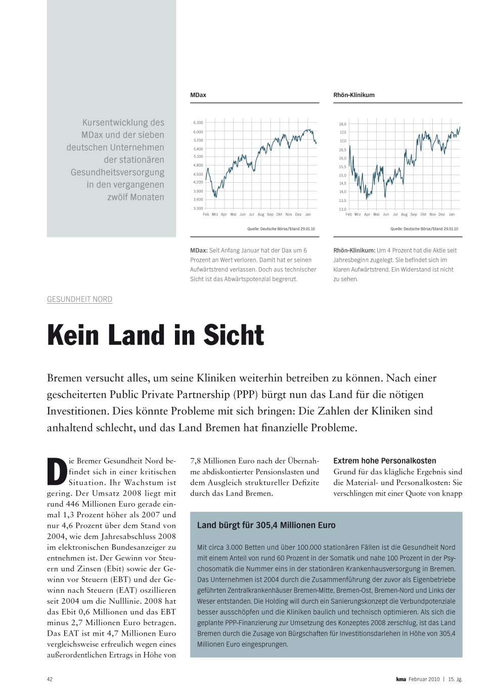 Vorschauseite 1: Kein Land in Sicht