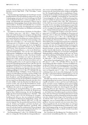 Vorschauseite 4: Verfahrensrechtliche Anforderungen an Entscheidung über Zwangsmedikation in vorläufiger Unterbringung