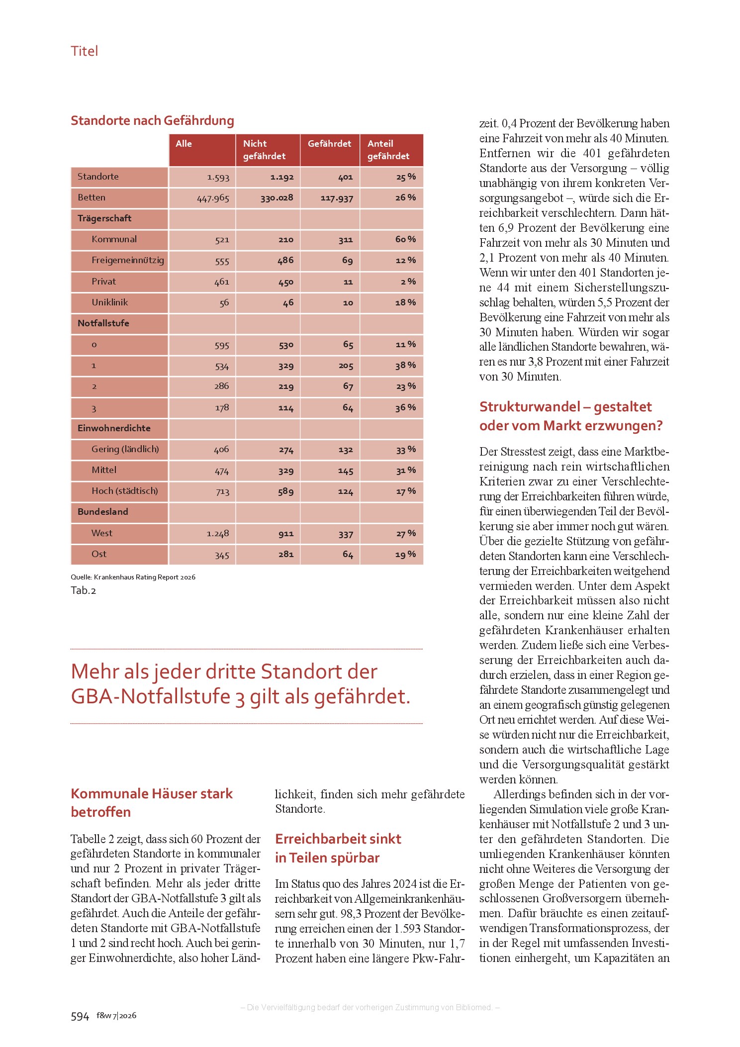 Vorschauseite 3: Einspareffekte: Kalte Strukturbereinigung und ihre Folgen